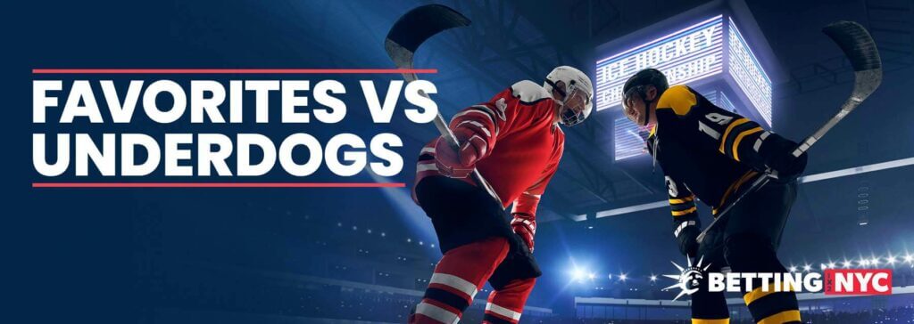 favorites versus underdogs in nhl